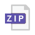 画像:Zipのファイル